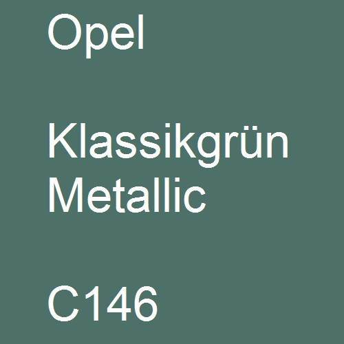 Opel, Klassikgrün Metallic, C146.